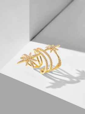 MOTF PREMIUM خاتم مرصع بالراين ستون تصميم فاخر وجمالي للنساء