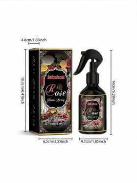 jakehoe رذاذ غرفة بعطر الورد، عطر دائم للنوم، منعش للهواء