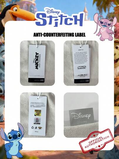 Disney حقيبة يد ملونة بنمط ستيتش وأنجل مرخصة رسميًا، حقيبة دلو كرتونية جميلة، حقيبة كتف خفيفة الوزن، حقيبة كروس بحزام كتف قابل للتعديل، مناسبة للسيدات والفتيات والطلاب، مثالية لعيد الحب/الاستخدام اليومي/الخروج/حمل الهاتف/المحفظة والمستلزمات الصغيرة