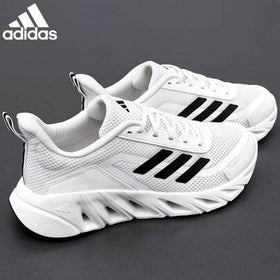 Adidas حذاء رياضي جديد مريح وجيد التهوية للجري للجنسين