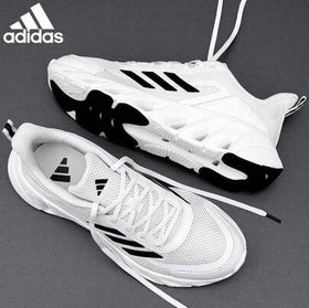 Adidas حذاء رياضي جديد مريح وجيد التهوية للجري للجنسين