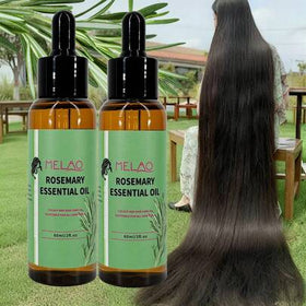 MELAO زيت شعر روزماري من ميلاو، مناسب لجميع أنواع الشعر، 60 مل، متعدد الاستخدامات، يمكن استخدامه لرعاية الشعر والجسم بما في ذلك الحواجب والرموش والبشرة الوجه والجسم، زيت أساسي عالي الجودة، مرطب ومغذي
