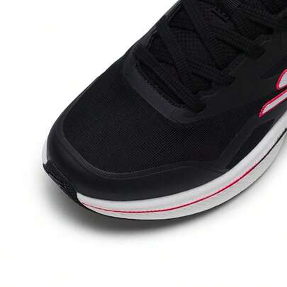 Skechers أحذية رياضية كاجوال مريحة مبطنة للرجال، أحذية جري مع رباط 221141-BKW