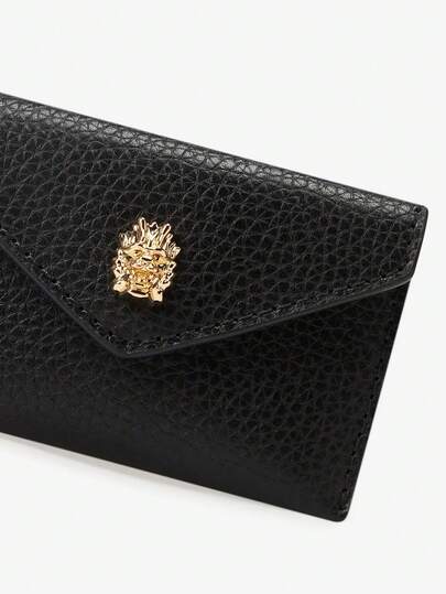 Michael Kors محفظة بطاقات جلدية مانعة لتشويش RFID مع سلسلة مفاتيح للنساء