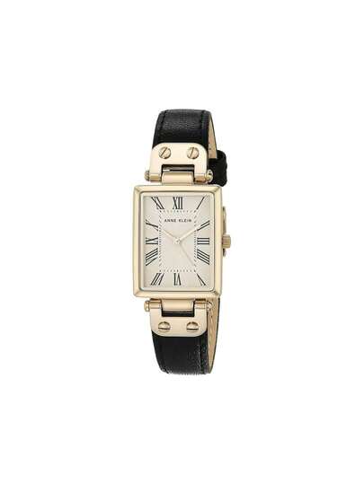 Anne Klein ساعة يد نسائية كوارتز رسمية مع سوار جلد طبيعي