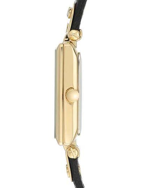 Anne Klein ساعة يد نسائية كوارتز رسمية مع سوار جلد طبيعي