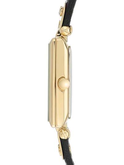 Anne Klein ساعة يد نسائية كوارتز رسمية مع سوار جلد طبيعي