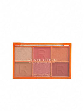 Makeup Revolution بالت ألوان صغيرة معاد تحميلها بالت فار أنا أراك برتقالي 6 * 0.7 جرام