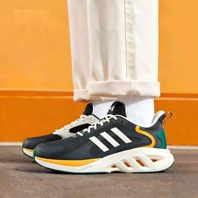 Adidas أحذية رياضية جديدة للرجال والنساء، مريحة، متعددة الاستخدامات، قابلة للتنفس، أحذية جري كاجوال