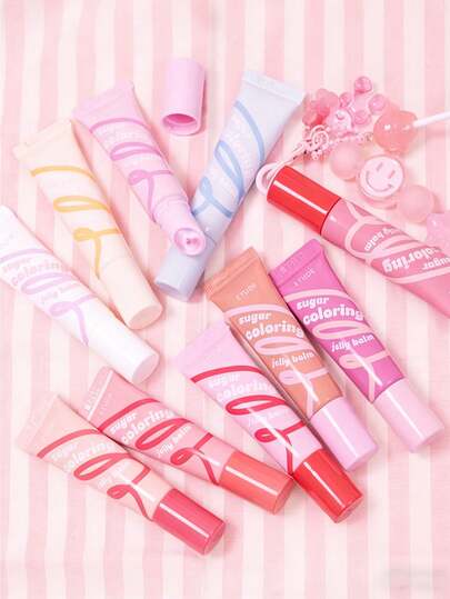 K-Beauty- ETUDE House صبغة شفاه مائية لامعة - جوسي كاندي شاين، مظهر منتفخ غير لزج