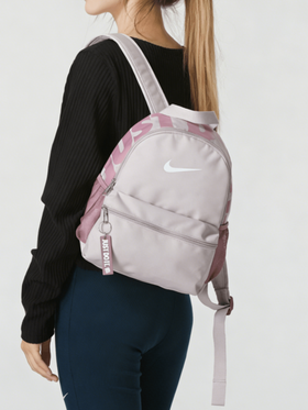 Nike حقيبة ظهر BRSLA JDI MINI BKPK، حقيبة لابتوب سعة كبيرة، حقيبة رياضية مناسبة للجنسين، حقيبة ظهر للطلاب، حقيبة للتنقل DR6091-019