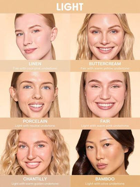SHEGLAM Dew & Done ملون خفيف للبشرة مع Spf20-Fair علامة تجارية جمال مكياج ميكب مستحضرات تجميل للنساء الفتيات مثالي لفصل الشتاء الربيع مثالي ل- Y2K أزياء أنيقة رمضان هدية حفلة جاهز أفضل لون
