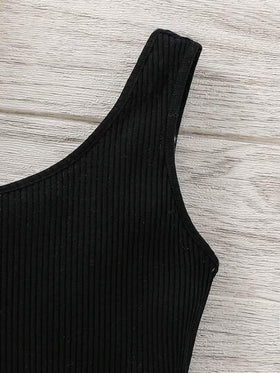 SHEIN بدلة رومبير واحدة بخط عريض متعدد الألوان وردية اللون للفتيات المراهقات الرياضيات الموضة