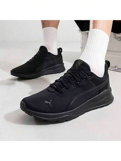 Puma أحذية رياضية خفيفة لامتصاص الصدمات Anzarun Lite، أحذية رياضية للرجال والنساء للياقة البدنية اليومية والجري، 371128-01