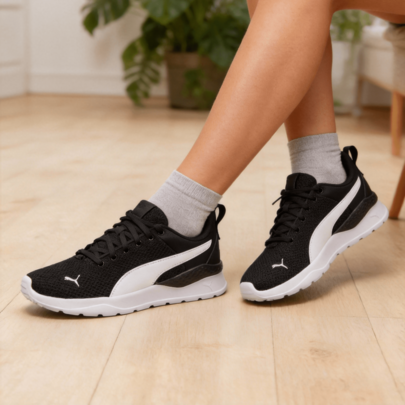 Puma أحذية رياضية كاجوال Anzarun Lite، خفيفة، ماصة للصدمات للرجال والنساء ، للياقة البدنية اليومية والجري، الموديل 371128-02