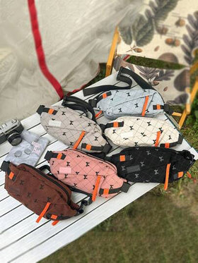 حقيبة صدر متعددة الاستخدامات يابانية، حقيبة كروس بودي كاجوال رياضية للرجال، حقيبة كتف ذات سعة كبيرة للشارع والطلاب للرجال، حقيبة خصر