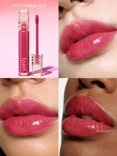 ETUDE غلوس الشفاه المصبوغ المرطب من إيتود هاوس - عالي اللمعان، غير لزج، مكياج الشفاه المناسب للحفلات، الاستخدام اليومي، العطلات، هدايا عيد الميلاد، أفضل لون سحر للبنات ذوات الورد، العودة إلى المدرسة، عروس الزفاف، الصيف، عيد الحب، العطلات
