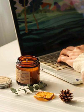 كوب شمعة معطر بعطر زهري طبيعي لخلق جو مريح، مناسب للمنزل والغرفة والاسترخاء والرومانسية، كوب شمعة للديكور والهدايا وأعياد الميلاد والحفلات