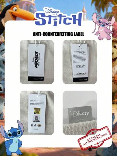 Disney 1 حقيبة صدر بنمط ستيتش مرخصة رسميًا، حزام قابل للتعديل، حقيبة كروس بودي، إغلاق بسحاب، حقيبة كتف خفيفة الوزن، مثالية للرجال/المراهقين/الطلاب/الخريجين، مناسبة للاستخدام اليومي/الخارجي/الرياضة/الجري/اللياقة البدنية!