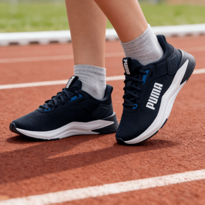 Puma حذاء الجري للرجال والنساء FTR Wave حذاء رياضي مريح وسهل الارتداء 311095-05