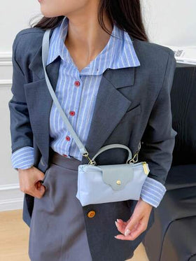 حقيبة كتف نسائية جديدة عصرية من النايلون أحادية اللون متعددة الوظائف، حقيبة بوسطن للتسوق والموضة، حقيبة كروس بدي خفيفة الوزن، تستوعب جواز السفر والنقود وبطاقات الهوية والبطاقات الائتمانية، هدية مناسبة للصديقة