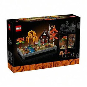 لعبة بناء الألغاز LEGO Icons Series 11372 حديقة كوخ الخريف هدية للأولاد والبنات