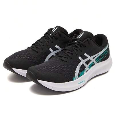 Asics حذاء جري HYPER SPEED 4 بتقنية النعل الأوسط FLYTEFOAM وبطانة النعل الخارجي المطاطية AHAR؛ حذاء تدريب لياقة بدنية للرجال 1011B874-002