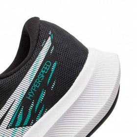 Asics حذاء جري HYPER SPEED 4 بتقنية النعل الأوسط FLYTEFOAM وبطانة النعل الخارجي المطاطية AHAR؛ حذاء تدريب لياقة بدنية للرجال 1011B874-002