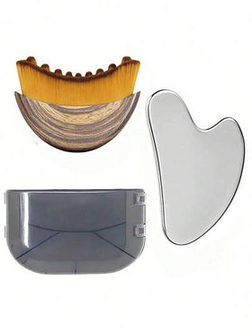 فرشاة تشكيل الوجه والجسم للحركة اللمفاوية، جهاز تدليك الصرف اللمفاوي للوجه والذقن والفك، مصمم بشكل إرجونومي ليناسب البشرة بدقة، أداة تجميل محمولة (الاستخدام المستمر سيظهر النتائج)، منتجات تجميل، منتجات العناية بالبشرة، سبا، العناية الذاتية، أدوات العنا...