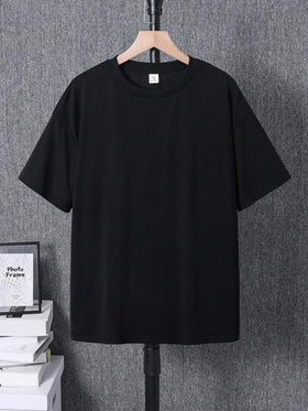 SHEIN قميص تي شيرت بأكمام قصيرة مطبوع عليه رسم رائد فضاء وحروف مناسب للارتداء في الربيع والصيف، للاستخدام اليومي، للرياضة، للخروجات، للمدرسة، للحفلات، للمناسبات، للتصوير الفوتوغرافي