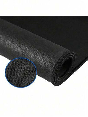 وسادة راحة معصم من الرغوة الذاكرة والجلد لوحة المفاتيح الميكانيكية، دعم معصم بلون أحادي للنساء والرجال، وسادة فأرة جلدية بلون أحادي بسيطة ومانعة للانزلاق لأجهزة الكمبيوتر المحمول والمكتب، وسادة فأرة صغيرة بسيطة بحافة سوداء لألعاب الكمبيوتر والمكتب