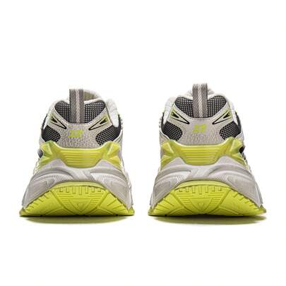 حذاء رياضي رجالي ضخم من LI-NING STARLIT L2K، بتصميم كلاسيكي مستوحى من حقبة الألفية الجديدة، مصنوع من قماش شبكي وجلد سويدي، موديل AGLW005