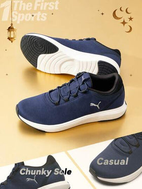 Puma احذية جرى وثب طراز سوفتريد كروز 2 سهل الارتداء، امتصاص للصدمات وخفيفة الوزن للرجال والنساء، للجري والتدريب لمسافات طويلة ، الطراز: 312005-01
