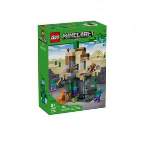 LEGO لعبة تركيب الكتل الخشبية لسلسلة ماينكرافت ليجو 21587 سجن الزومبي هدية للأطفال