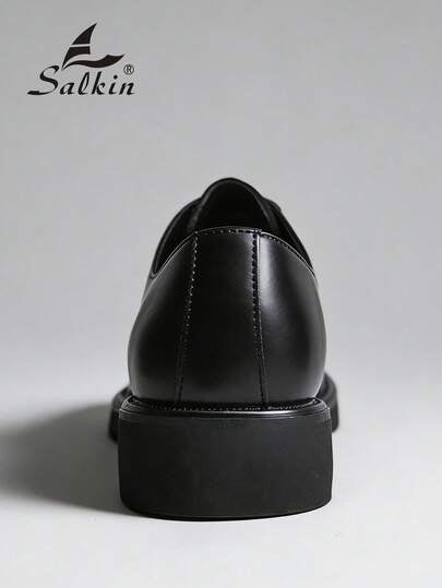 Salkin أحذية أكسفورد جلدية أنيقة رسمية للرجال ذات تصميم علوي بتصميم أنيق