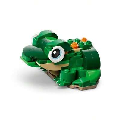 LEGO مجموعة كتل بناء على شكل سلحفاة بحرية جميلة للأطفال، مناسبة كهدية للأطفال