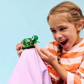 LEGO مجموعة كتل بناء على شكل سلحفاة بحرية جميلة للأطفال، مناسبة كهدية للأطفال