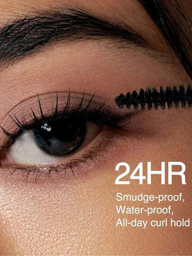 Clio ماسكارا مقاومة للماء " الرموش"، صيغة مجعدة ومكثفة، مقاومة للماء وللبقع، مكياج عيون طويل الأمد، فرشاة تنظيف الرموش