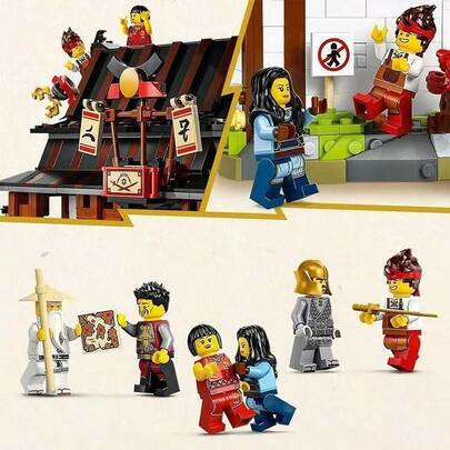 LEGO إصدار الذكرى السنوية ال- 15 لمطرقة الأسلحة الأربعة71858