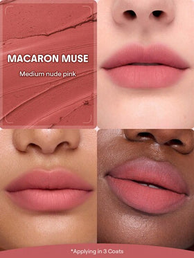 SHEGLAM Bounce Putty Pocket معجون الشفاه-Macaron Muse روج تنت أرواج علامة تجارية جمال مكياج ميكب مستحضرات تجميل للنساء الفتيات مثالي لفصل الشتاء الربيع مثالي ل- Y2K أزياء أنيقة رمضان هدية حفلة جاهز أفضل لون