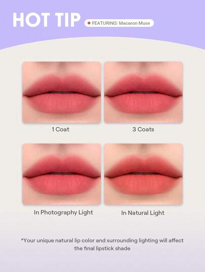 SHEGLAM Bounce Putty Pocket معجون الشفاه-Macaron Muse روج تنت أرواج علامة تجارية جمال مكياج ميكب مستحضرات تجميل للنساء الفتيات مثالي لفصل الشتاء الربيع مثالي ل- Y2K أزياء أنيقة رمضان هدية حفلة جاهز أفضل لون