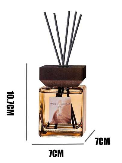 مجموعة معطر منزلي بدون لهب، 200 مل زيت أساسي من الياسمين/الفانيليا، 4 عيدان نشر من الخيزران، منعش هواء داخلي وديكور، عطر طويل الأمد، مناسب لغرفة النوم والحمام وغرفة المعيشة، عطور علاجية، موزع عطر، هدية، ديكور منزلي، هدية الربيع