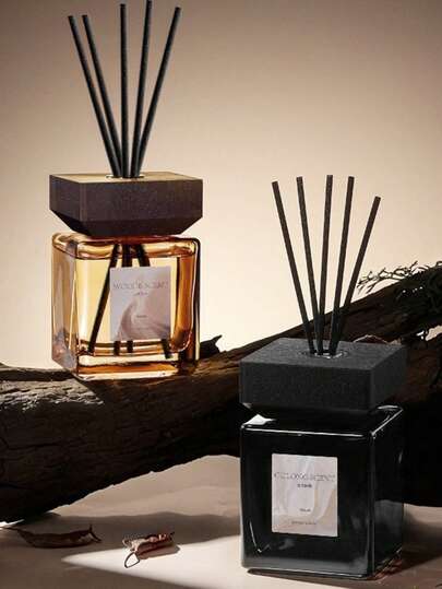 مجموعة معطر منزلي بدون لهب، 200 مل زيت أساسي من الياسمين/الفانيليا، 4 عيدان نشر من الخيزران، منعش هواء داخلي وديكور، عطر طويل الأمد، مناسب لغرفة النوم والحمام وغرفة المعيشة، عطور علاجية، موزع عطر، هدية، ديكور منزلي، هدية الربيع