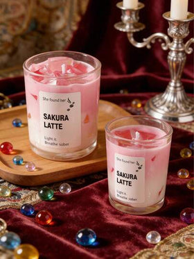 شمعة معطرة بشكل كوب قهوة (قهوة مثلجة/لاتيه كراميل) - عطر نباتي طويل الأمد، مثالية للاسترخاء في غرفة المعيشة/غرفة النوم، ديكور حامل الشمعة، هدية للمناسبات/عيد الحب/الكرنفال/عيد الفصح/الحفلات، إكسسوار حفل زفاف، هدية لعشاق القهوة، جنسي.