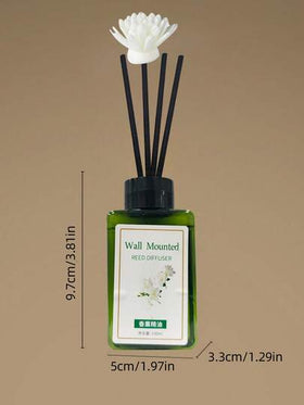 1 قطعة/100 مل جهاز نشر عطر بدون لهب، مرطب هواء ديكور المنزل، مناسب لغرفة النوم والحمام والمكتب، هدية عيد الميلاد المثالية، عطر المكتب، أنيق وطويل الأمد، ديكور عطري، خيار هدية، هدية عيد