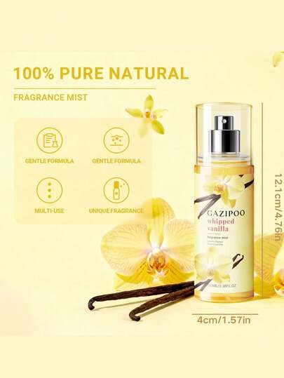 رذاذ عطر الفانيليا 100 مل، عطر منزلي، معطر هواء، رائحة طبيعية منعشة وطويلة الأمد، مضاد للروائح الكريهة، مقاوم للتسرب، ديكور منزلي، ضروري للكريسماس وعيد الحب والحفلات وعيد الهالوين والسفر التجاري والعطلات، هدايا للوالدين والأزواج والأصدقاء