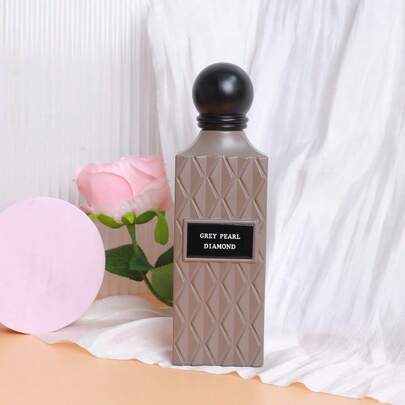 زيت عطري كلاسيكي للأعياد بلون اللؤلؤ الرمادي والماس، منعش ومزيل للروائح، بنكهة عربية ، يعزز الجاذبية للاستخدام اليومي، هدية مثالية للأصدقاء