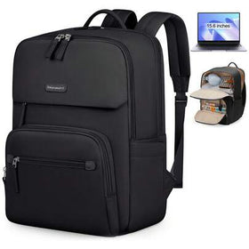 NEWHEY حقيبة ظهر للكمبيوتر المحمول للرجال مقاس 15.6 بوصة، خفيفة الوزن مقاومة للماء، مناسبة للمدرسة والعمل والسفر، مناسبة لموسم العودة إلى المدرسة والعطلات