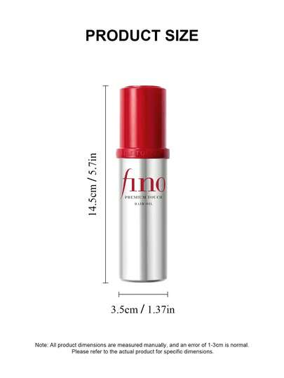 Fino 70 مل (2.4 أونصة سائلة) سيروم شعر مغذي، صيغة فاخرة لإصلاح شامل وإعادة البريق