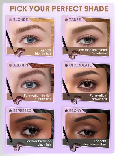 SHEGLAM Tint Lock Tattoo جل حواجب قابل للتقشير-Taupe علامة تجارية جمال مكياج ميكب مستحضرات تجميل للنساء الفتيات مثالي لفصل الشتاء الربيع مثالي ل- Y2K أزياء أنيقة رمضان هدية حفلة جاهز أفضل لون